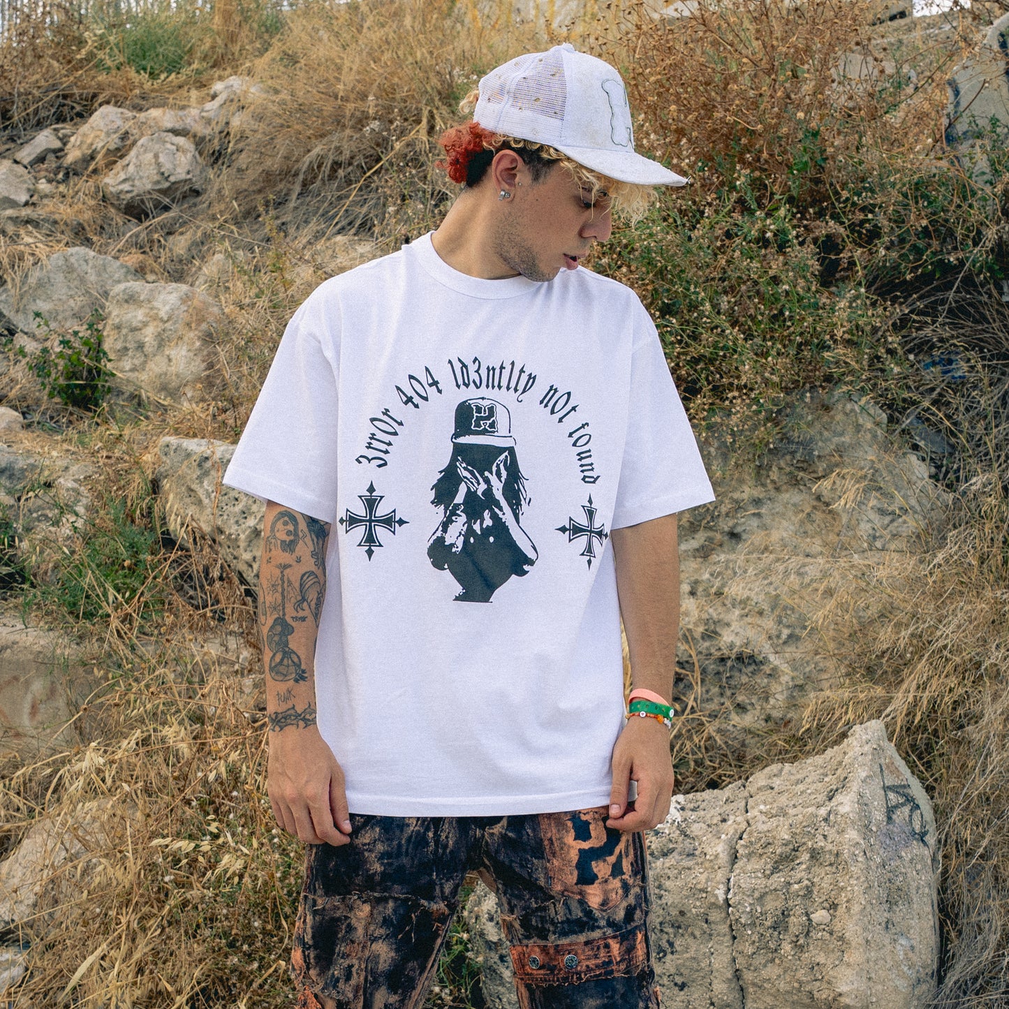 3RR0R 404 1D3NT1TY N0T FOUND TEE