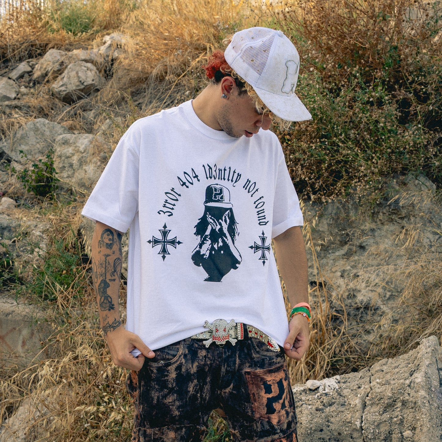3RR0R 404 1D3NT1TY N0T FOUND TEE